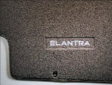 Hyundai Elantra Carpeted Floor Mats