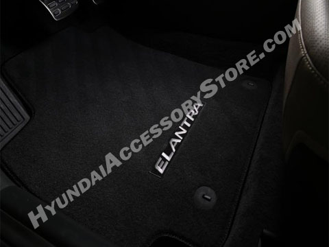 2017 Hyundai Elantra Carpeted Floor Mats