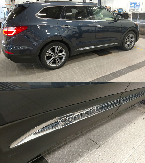 Hyundai Santa Fe Body Side Moldings