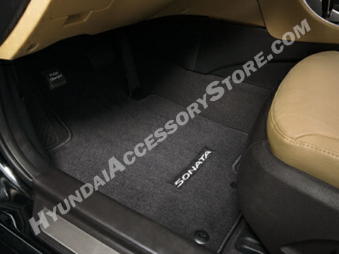 component tear down Complain 2011-14 Hyundai Sonata Carpeted Mats
