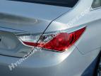 Hyundai Sonata Chrome Tail Lamp Bezels
