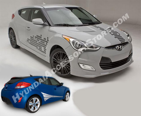 Hyundai Veloster Vinyl Graphic Kit